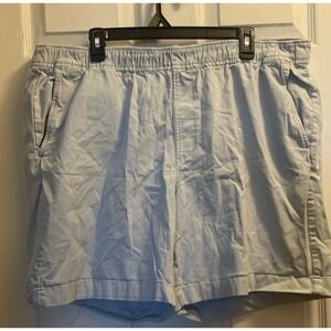 LL Bean Lakewashed Stretch Khaki Shorts Men XXLg Standard Fit Drawstring 516101